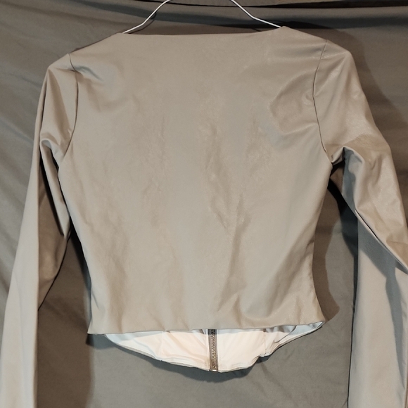 Gray Women's Shirt/jacket - Picture 2 of 5